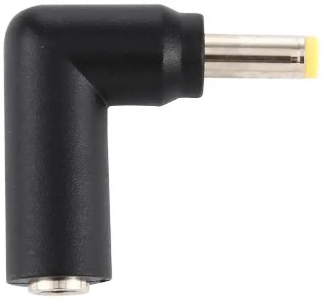 Alt view image 2 of 5 - JAENFONG 10 PCS 4.5 x 3.0mm Female to 4.0 x 1.7mm Male Plug Elbow Adapter Connector