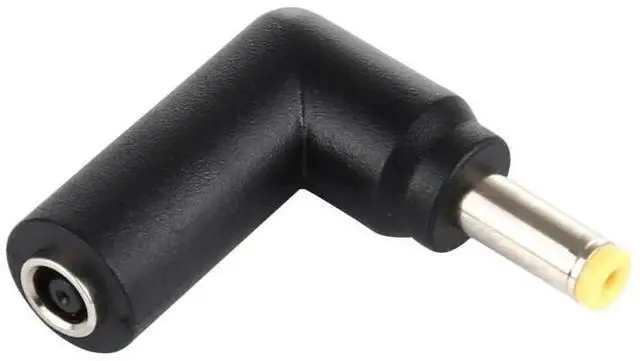 Alt view image 4 of 5 - JAENFONG 10 PCS 4.5 x 3.0mm Female to 4.0 x 1.7mm Male Plug Elbow Adapter Connector
