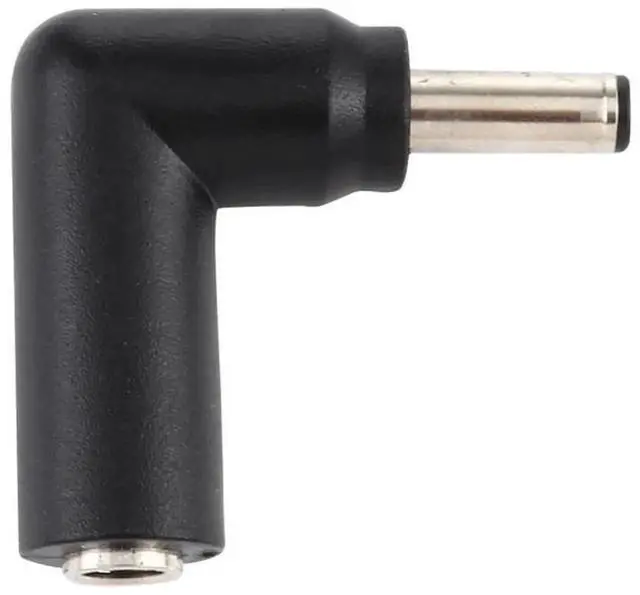 Alt view image 4 of 5 - JAENFONG 10 PCS 4.5 x 3.0mm Female to 4.5 x 3.0mm Male Plug Elbow Adapter Connector