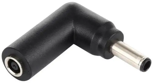 Alt view image 5 of 5 - JAENFONG 10 PCS 4.5 x 3.0mm Female to 4.5 x 3.0mm Male Plug Elbow Adapter Connector