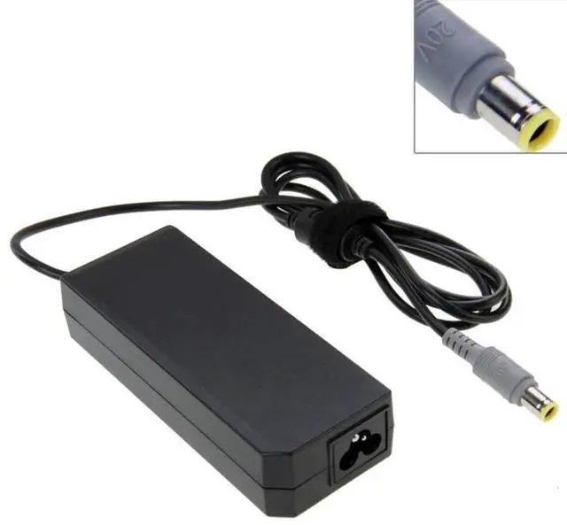 Alt view image 5 of 6 - JAENFONG 20V 4.5A AC Adapter for IBM / Notebook Laptop, Output Tips: 7.9mm x 5.5mm(Black)