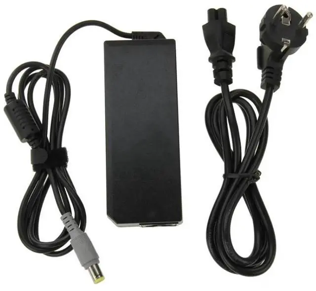 Main image of JAENFONG 20V 4.5A AC Adapter for IBM / Notebook Laptop, Output Tips: 7.9mm x 5.5mm(Black)