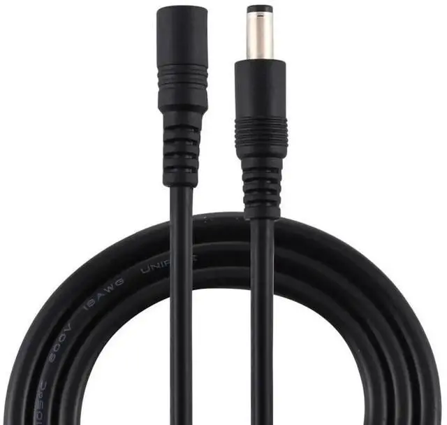 Main image of JAENFONG 8A 5.5 x 2.1mm Female to Male DC Power Extension Cable 10m (Black)