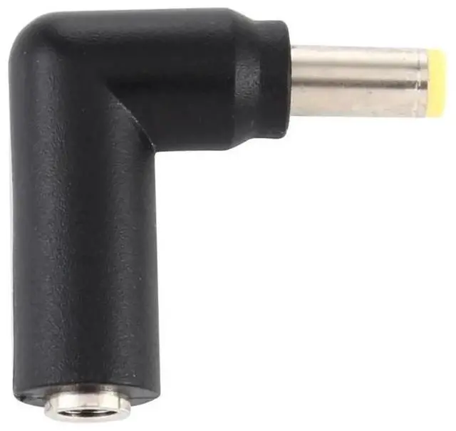 Alt view image 4 of 5 - JAENFONG 10 PCS 4.5 x 3.0mm Female to 5.5 x 2.5mm Male Plug Elbow Adapter Connector