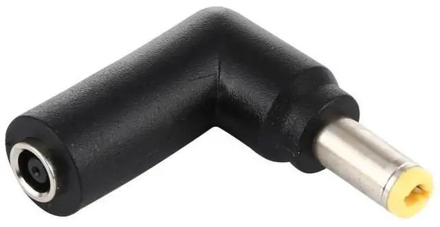 Alt view image 5 of 5 - JAENFONG 10 PCS 4.5 x 3.0mm Female to 5.5 x 2.5mm Male Plug Elbow Adapter Connector