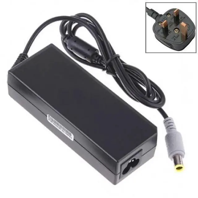Alt view image 3 of 3 - JAENFONG UK Plug AC Adapter 20V 4.5A 90W for Notebook, Output Tips: 8.0x7.4mm Black