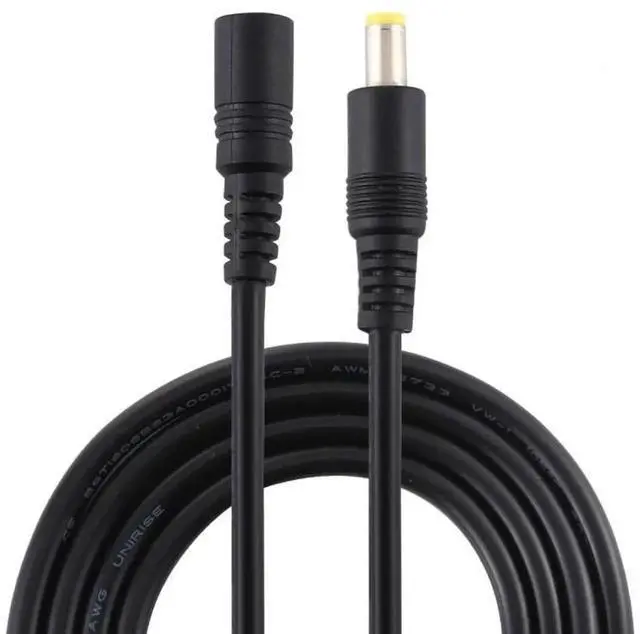 Main image of JAENFONG 8A 5.5 x 2.5mm Female to Male DC Power Extension Cable, Cable Length:10m 10m (Black)