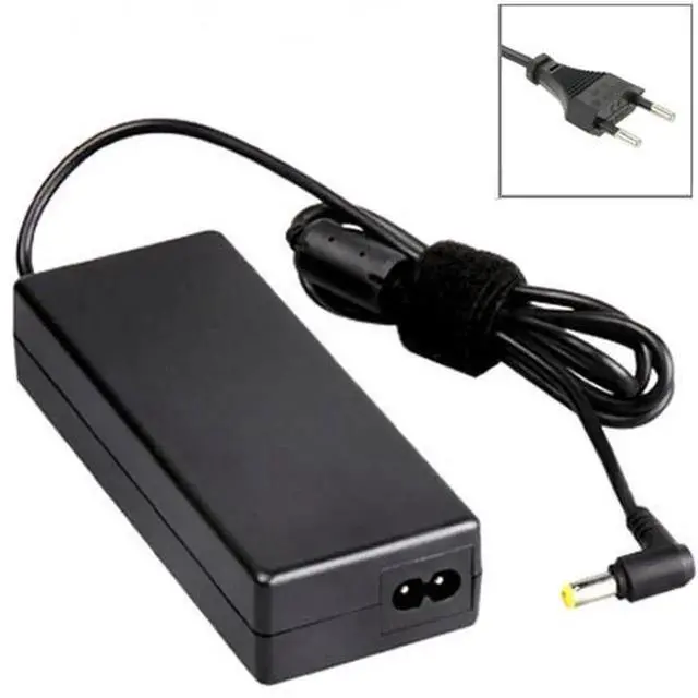 Alt view image 2 of 2 - JAENFONG 19V 4.74A 90W AC Adapter for Toshiba Notebook, Output Tips: 5.5 x 2.5mm(EU Plug)