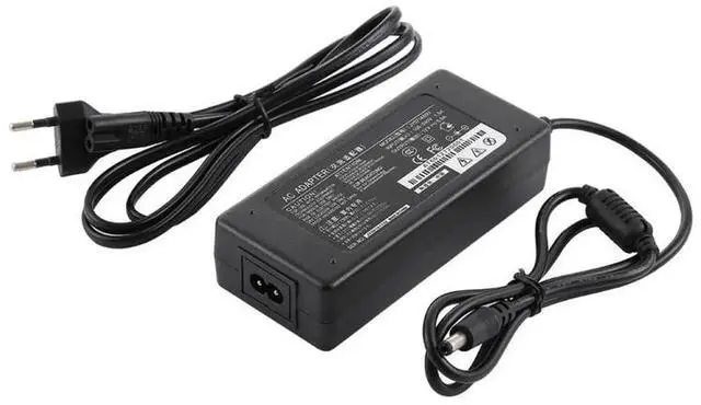 Alt view image 4 of 7 - JAENFONG 12V 5A 60W AC Power Supply Unit with 5.5mm DC Plug for LCD Monitors Cord, Output Tips: 5.5x2.5mm(Black)