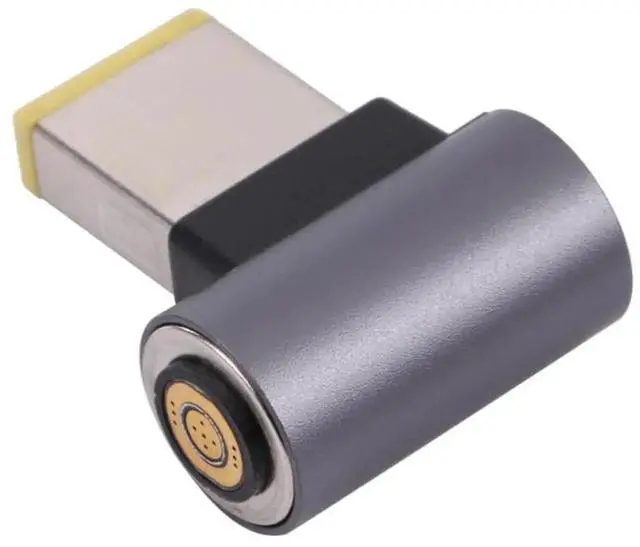 Alt view image 7 of 7 - JAENFONG Big Square to Magnetic DC Round Head Free Plug Charging Adapter