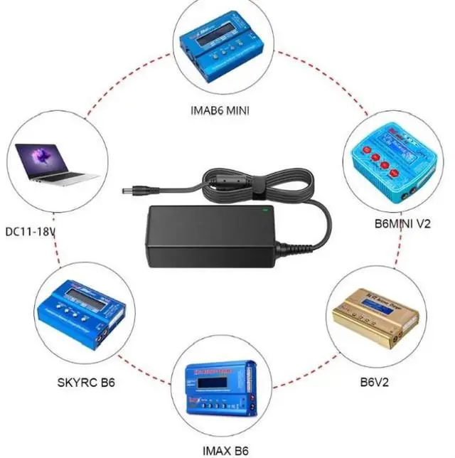 Alt view image 3 of 4 - JAENFONG B6 15V 6A Power Adapter Laptop Power Supply(EU Plug)
