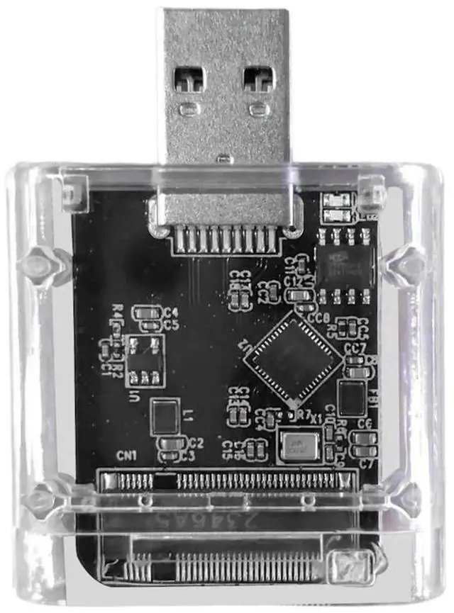 Alt view image 2 of 4 - M2 SSD Case M.2 to USB3.0 Gen 1 5Gbps High-speed SSD Enclosure for SATA M.2 NGFF Cases for PC Accessories Laptop External
