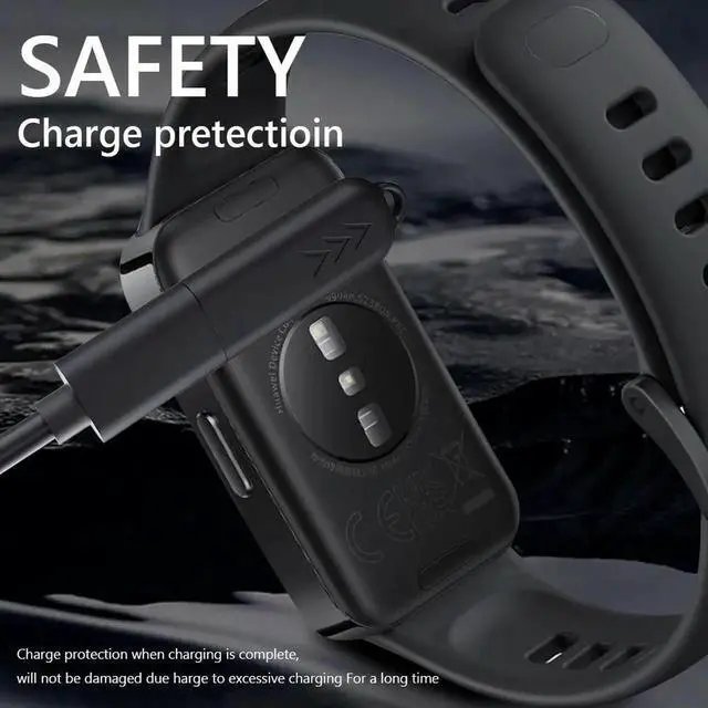 Main image of Type C Charger Adapter Right Angle Charging Cable Converter Magnetic Type C Adapter Watch Charger for Galaxy Fit 3