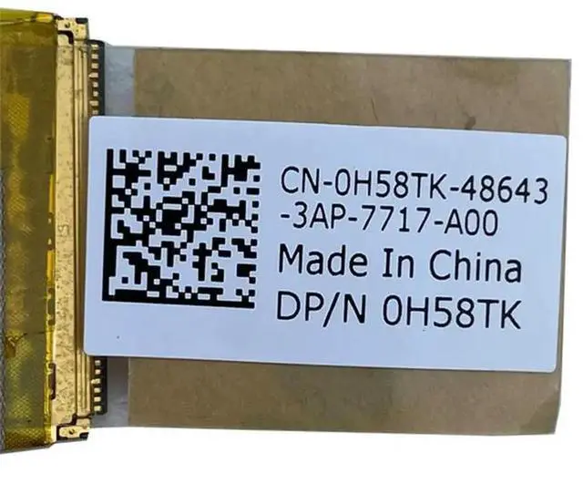 Alt view image 2 of 2 - Line For 14TR 14R 1528 1628 5420 7420 M421R 0H58TK DD0R08LC000 DD0R08LC040 DD0R08LC060 Laptop LED LCD LVDS Video Cable