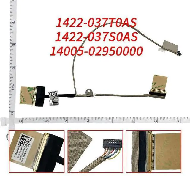 Main image of Line For X412 X412D X412DA X412F X412FA X412U X412UA V4000D V4000F A412D S412F R424F Laptop LED LCD LVDS Video Cable