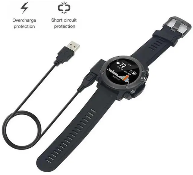 Alt view image 3 of 4 - watch Clip Charging Dock Clip Charging Dock Power for Garmin Fenix 3/Fenix 3 HR Watch Charger Cable