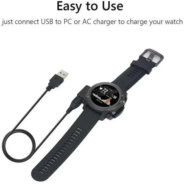 Alt view image 4 of 4 - watch Clip Charging Dock Clip Charging Dock Power for Garmin Fenix 3/Fenix 3 HR Watch Charger Cable