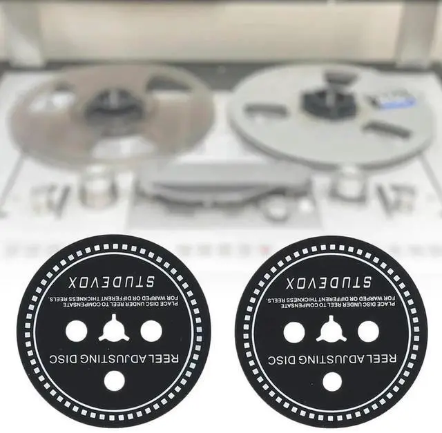 Alt view image 2 of 4 - 2 PCS For Trident/NAB Adapter SpSilicone Gasket Spfor Reel To Reel Tape Recorders for Revox Studer Revox/Teac