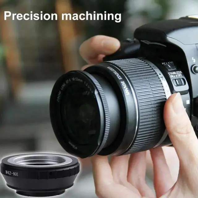 Main image of M42-NX M42 Thread Lens to NX Mount Camera Lens Adapter Ring for