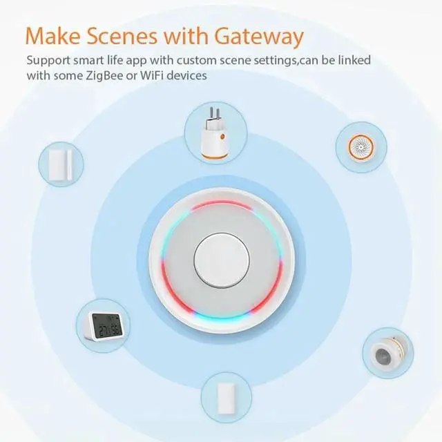 Alt view image 3 of 4 - Tuya EU Socket 16A Zigbee 3.0 EU Plug with Power Monitoring App Control Work with Alexa Google Assistant