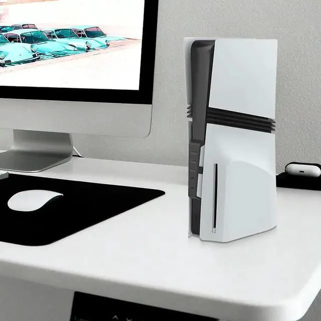 Alt view image 3 of 4 - 5 Ports USB Hub with 3x USB 2.0 1x USB Type-C 1x Type-C 3.1 USB Extender for 5 Pro Console Disc &