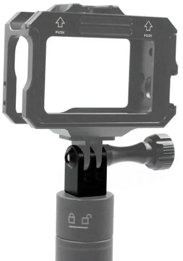 Alt view image 4 of 4 - 5 Pcs Aluminum Alloy 1/4 Screw Mini Tripod Adapter Camera Tripod Mount Adapter for GoPro Hero Osmo Action Camera Accessories