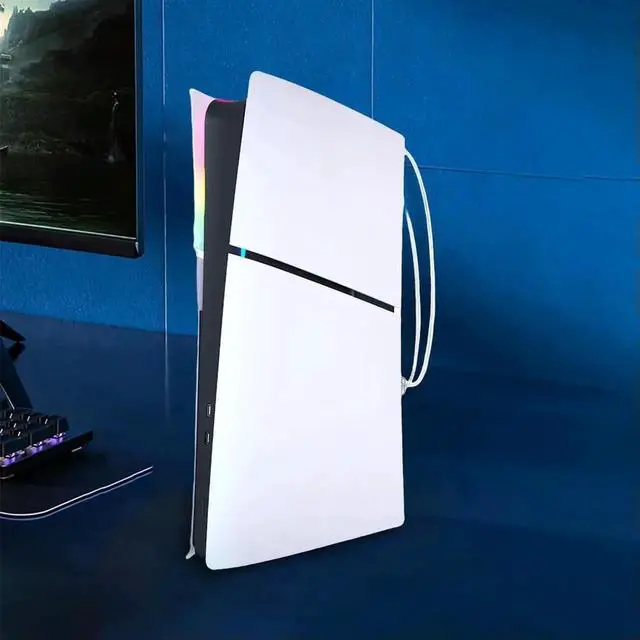 Alt view image 4 of 4 - RGB LED Light Strip for Slim RGB Led Strip Light Ring Kit with Remote Control RGB Atmosphere for Slim Game Console