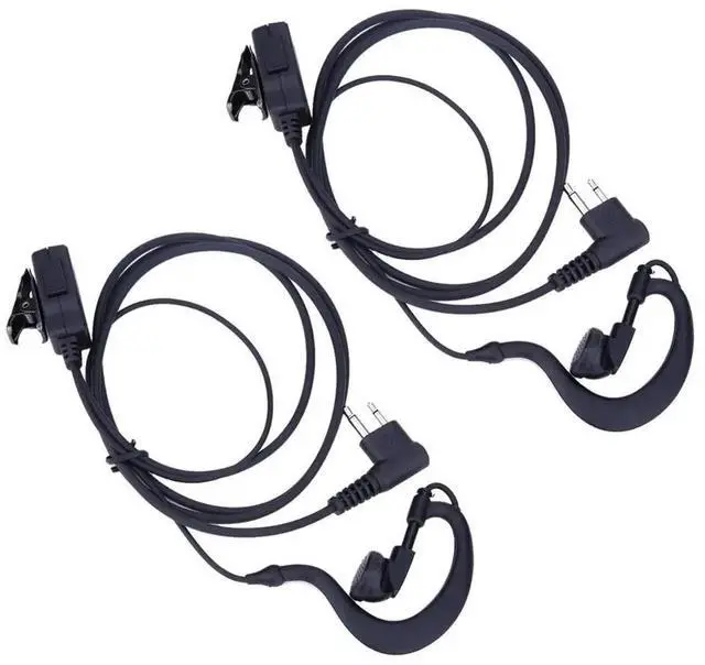 Main image of 2-Pin Walkie Talkie Earpiece Headset Mic PTT Earphone Walkie Talkie Headset Multifunctional Privacy for CB Radio