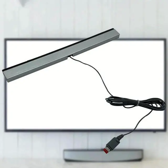 Alt view image 3 of 3 - Remote Infrared Ray IR Inductor Bar with Extension Cord Wired Infrared Ray Sensor Bar Infrared IR Signal Ray for Nintendo Wii
