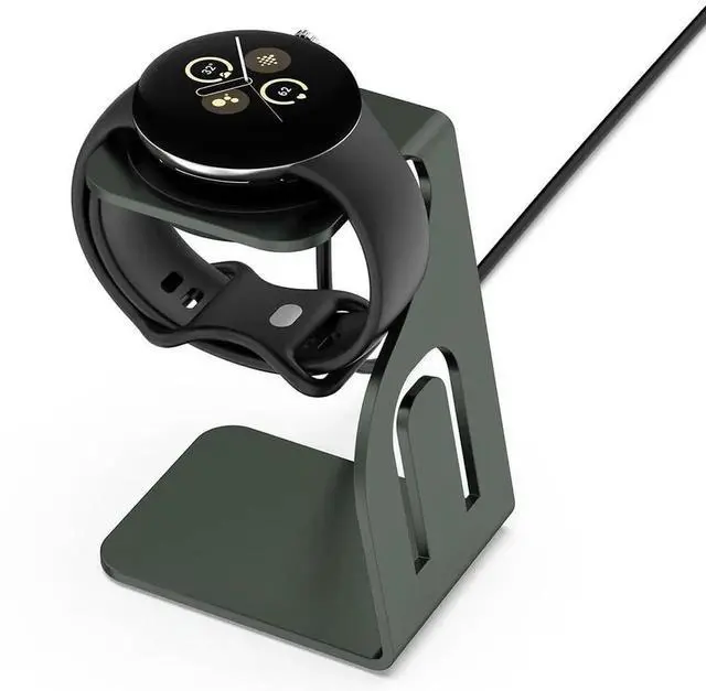 Alt view image 3 of 4 - Charging Stand l Dock Anti-Slip Holder for Google Pixel Watch 3 41mm 45mm for Google Pixel Watch 2/Fitbit Ace LTE