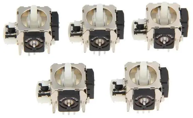 Main image of 5 PCS 3D Analog Joystick Sensor Module Thumb Stick 3D Analog Rocker Joy Stick for PS2/Xbox 360 Gaming Controller Accessories