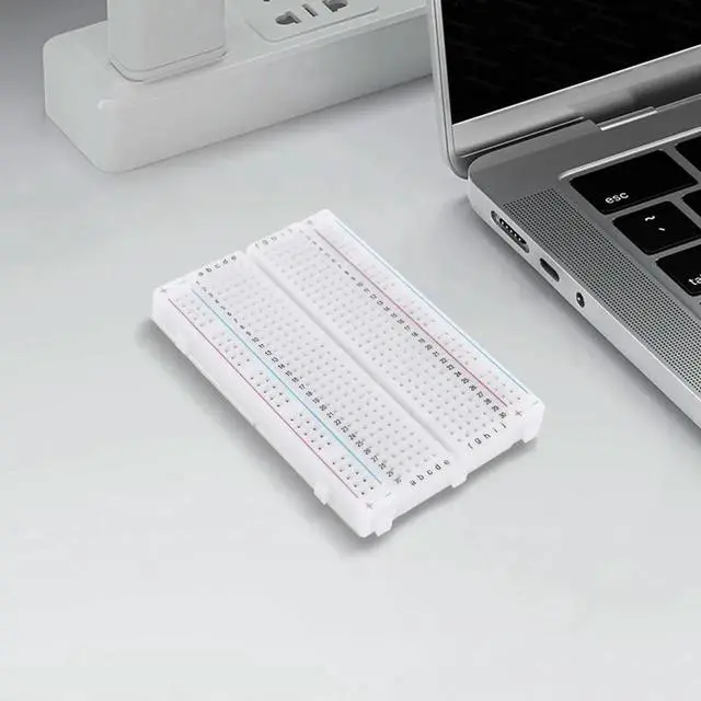 Alt view image 2 of 2 - PCB Bread Board 400 Tie Spliceable Solderless Breadboard for Experiment Test Robot