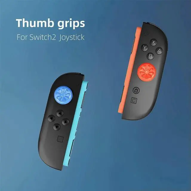Alt view image 3 of 4 - 4PCS Thumb Grip Caps Anti-Slip Thumb Grips Protective Cover for Switch 2 Joy-Con Controller Game Accessories