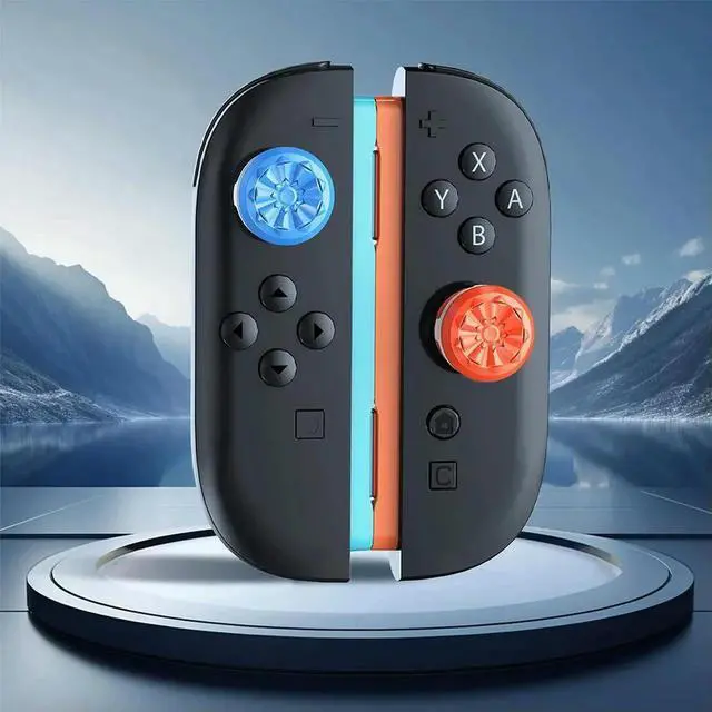 Alt view image 4 of 4 - 4PCS Thumb Grip Caps Anti-Slip Thumb Grips Protective Cover for Switch 2 Joy-Con Controller Game Accessories
