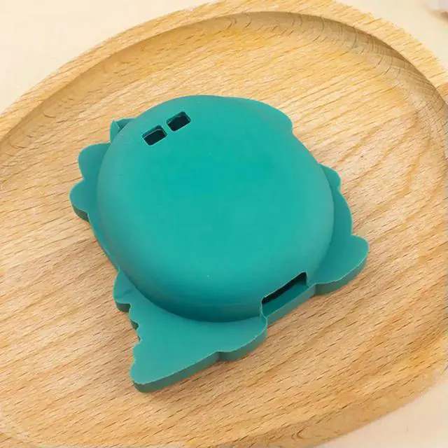 Alt view image 3 of 4 - Silicone Case Shockproof Protector Skin Cute 3D Dinosaur Pattern with Finger Lanyard for Tamagotchi Uni 2023 Virtual Pet Machine