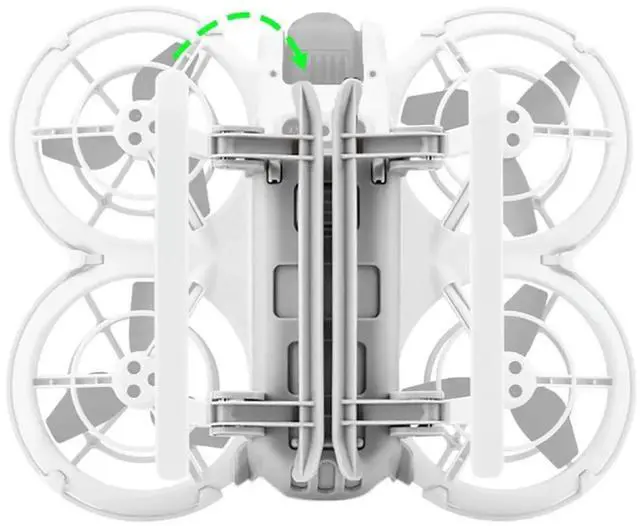 Alt view image 4 of 4 - Heightened Landing Gear Sled Landing Gear Quick Release Extension Leg for Neo Drone