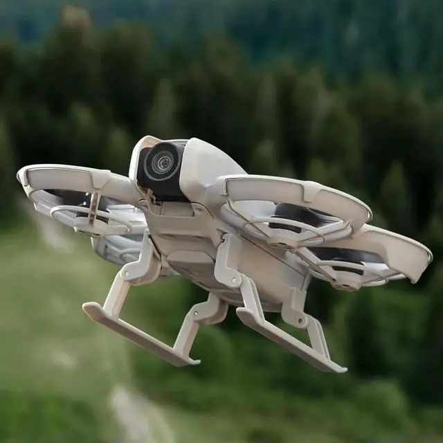 Alt view image 2 of 4 - Heightened Landing Gear Sled Landing Gear Quick Release Extension Leg for Neo Drone