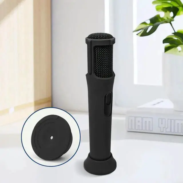 Alt view image 3 of 4 - Silicone Case Protective Case Microphone Stand Microphone Case for JBL PartyBox Wireless Mic