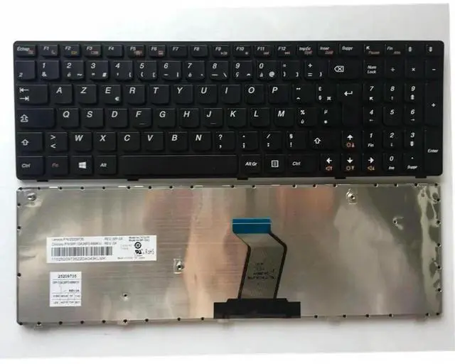 Main image of French keyboard For B590 B570 V570 Z570 Z575 B570A B570G B575 B575A B580 FR Laptop Keyboard MB340-009 black