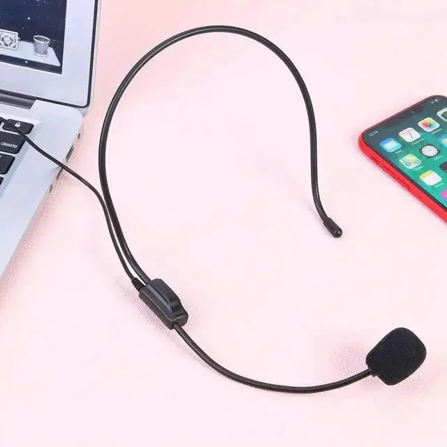 Alt view image 2 of 3 - Mini TA3F XLR 3Pin Headset Headworn Condenser Mic for AKG Wireless Transmitter