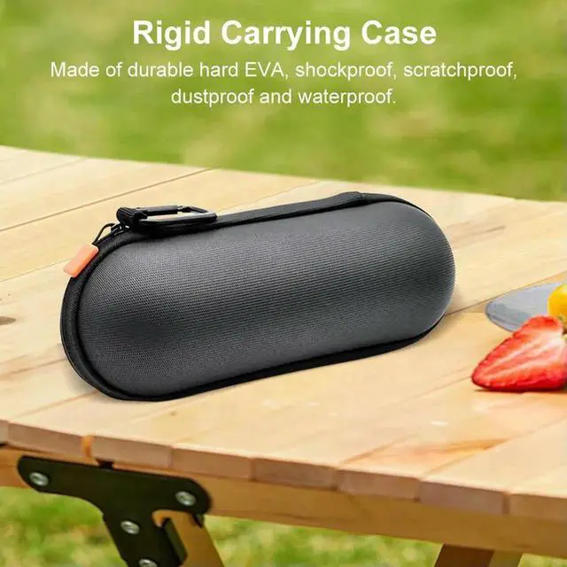 Alt view image 2 of 3 - Hard Carrying Case for JBL Flip 7 Speaker Portable Storage Bag Shockproof Wireless Speaker Bag Anti-scratch Speaker Accessories