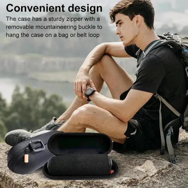 Main image of Hard Carrying Case for JBL Flip 7 Speaker Portable Storage Bag Shockproof Wireless Speaker Bag Anti-scratch Speaker Accessories
