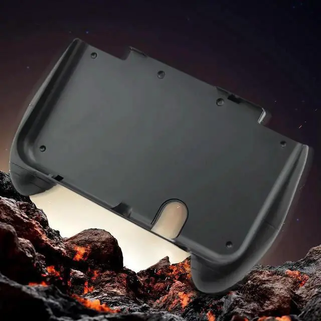Alt view image 2 of 3 - Hand Grip Handle Stand with Kick-Stand Handle Console Grip Controller Grip Case Protective Cover Skin for 3DS XL LL