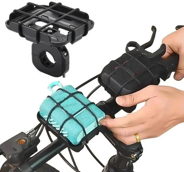 Alt view image 2 of 4 - Universal Bicycle Speaker Mount Anti-slip Portable Speaker Mount Bike Speaker Holder for JBL GO 4/GO 3/GO 2 BT Speaker