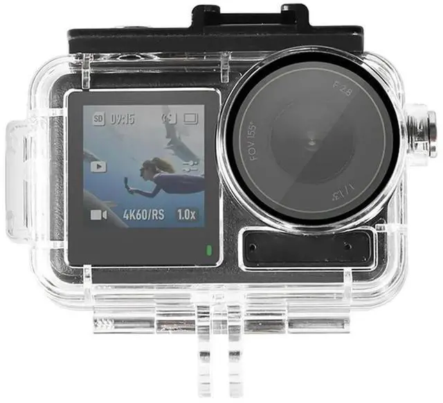 Alt view image 4 of 4 - 60M Waterproof Case Diving Protective Shell Anti-Fog Underwater Dive Housing for Osmo Action 5 Pro/4/3 Camera Accessories