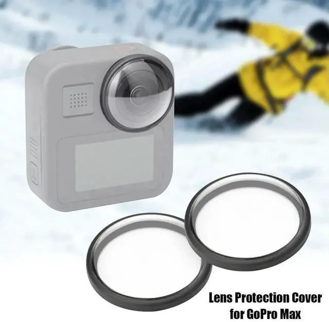 Alt view image 3 of 3 - 2pcs Dustproof Protective Lens Cover Cap Accessory for Go pro Max Action Camera