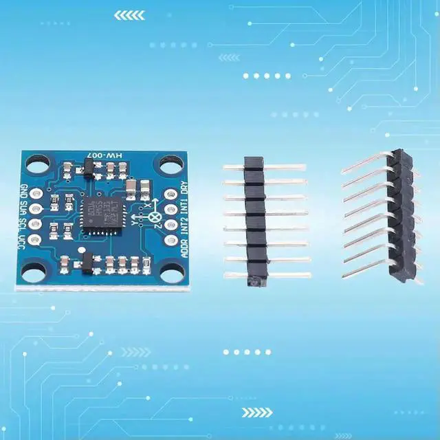Main image of GY-51 LSM303 LSM303D LSM303DLH 3-Axis Electronic Compass Acceleration Module 3-5V IIC 3 Axis Magnetometer Module