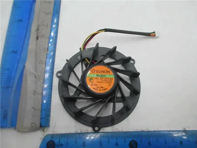 Alt view image 2 of 3 - cpu fan for aspire 4935 4930 4930G 4730 5530 4730Z 5530G ZC055515VH-6A AD5805HX-ED3 3PIN 60AQL02001 AT048004010
