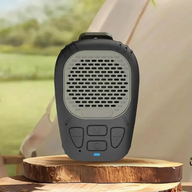 Alt view image 4 of 4 - Wearable Bluetooth-Compatible5.3 Speaker Support TF Card Playback Jobsite & Outdoor Wearable Speaker for Hands-Free Music/Calls