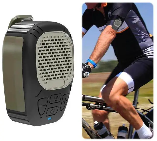 Alt view image 3 of 4 - Wearable Bluetooth-Compatible5.3 Speaker Support TF Card Playback Jobsite & Outdoor Wearable Speaker for Hands-Free Music/Calls